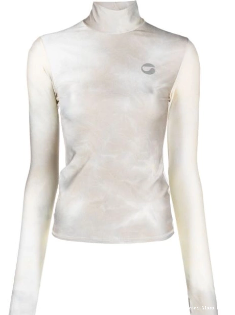 top logo-print Women metallic Coperni 0430